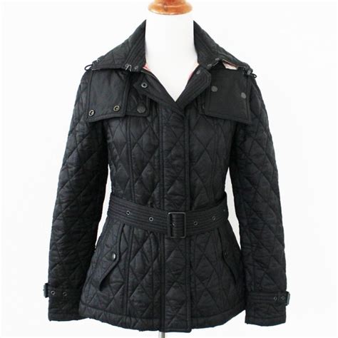 burberry diamond quilted hooded coat|burberry finsbridge belted quilted jacket.